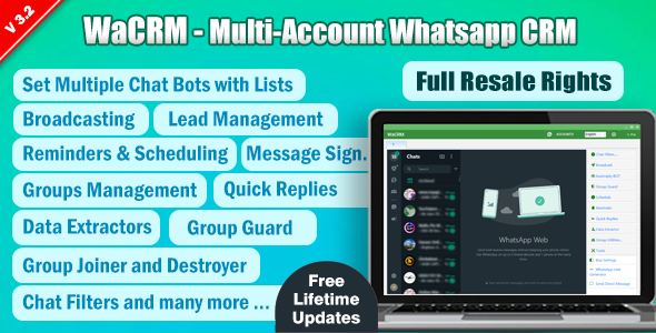 Multi-Account WhatsApp CRM